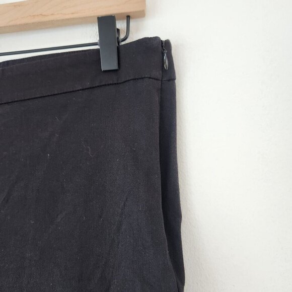 Talbots Chatham Ankle Black Stretch Trousers Pants Straight Leg Women's 6 - Picture 5 of 9